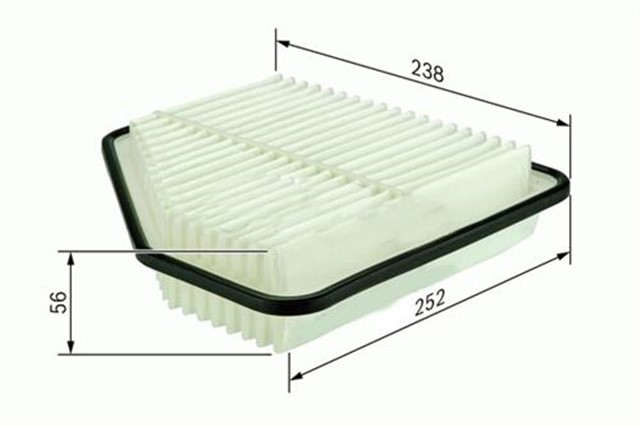 HAVA FILTRESI TOYOTA RAV4 III 2.0VVTI 06