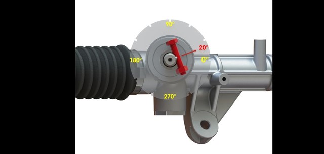 DIREKSIYON KUTUSU EPS ROT BAS LI RENAULT CLIO IV 13 - 16 CAPTUR 13 - 16 PINYON 123MM TUR 2.64 70