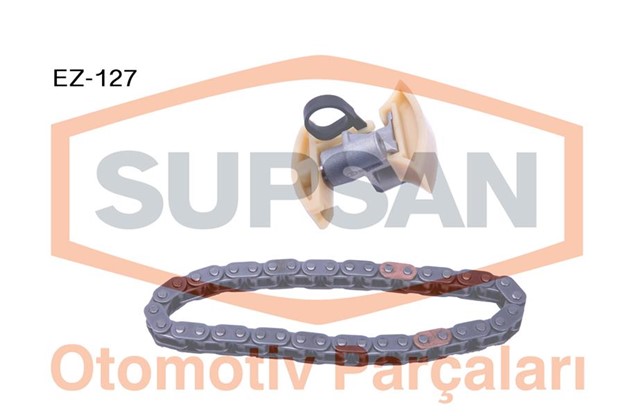 EKSANTRIK ZINCIR SETI P206 - P207 - P307 - P407 - PARTN - BERLIN - C2 - C3 - C4 - 1.6 HDI FIESTA - FOCUS 04 11 C - MAX 1.6 TDCI VOLVO C30 06 12 S40 II 06 12 S80 II 10 12 V50 10 12 V70 III 06 11 1.6D