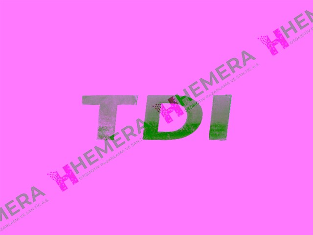 AMBLEM ARKA TDI VW JETTA 2011 - 2014