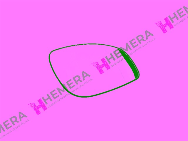 AYNA CAM DIS DIKIZ SAG OPEL VECTRA C 2002 - 2009