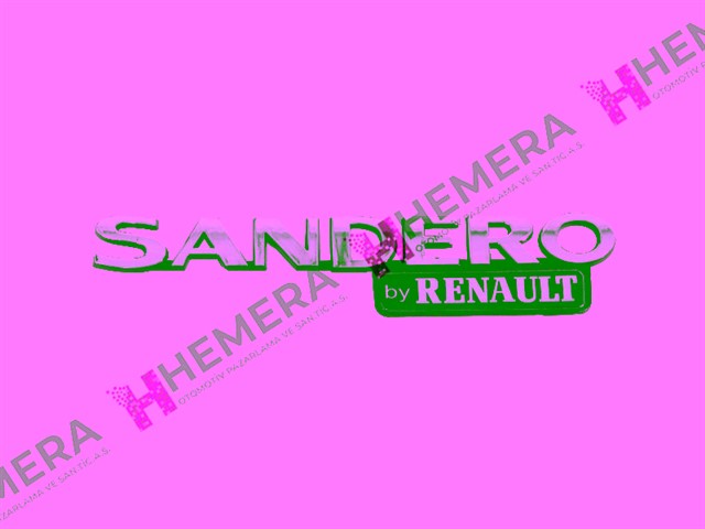 YAZI ARKA SANDERO DACIA SANDERO