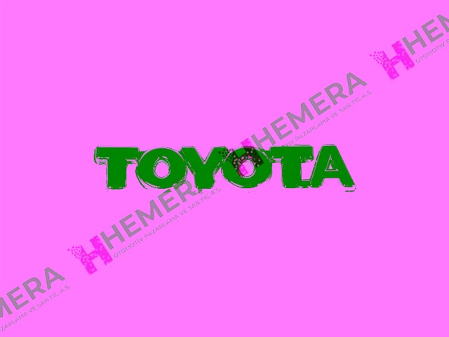 YAZI ARKA TOYOTA TOYOTA COROLLA 1993 - 1996