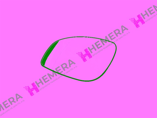 AYNA CAM DIS DIKIZ SOL OPEL VECTRA C 2002 - 2009