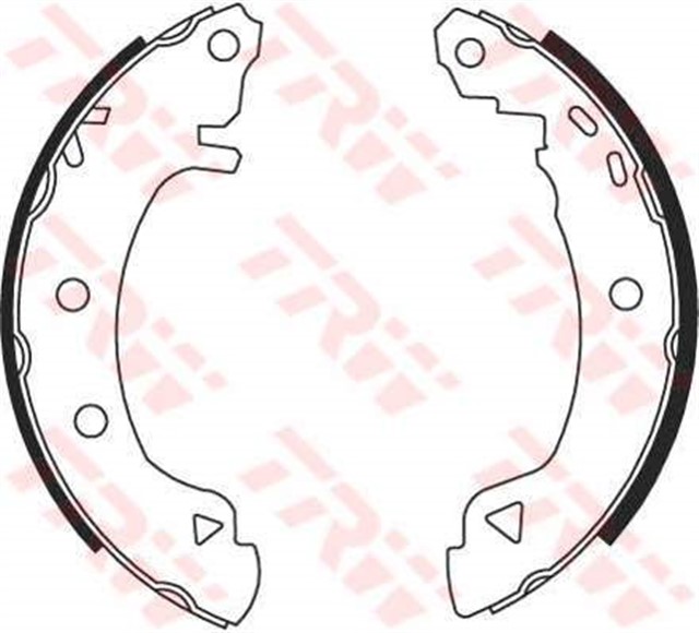 ARKA PABUC BALATA MAREA 96 - 02 BRAVO 96 - 10.01 BRAVA 96 - 01 ALFA 145 96 - 01 146 96 - 01 203X38