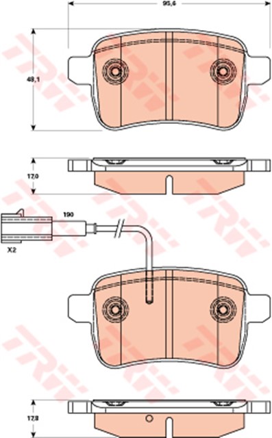 ARKA BALATA FISLI ALFA ROMEO GIULIETTA 09 1.4 TB 1.6JTD