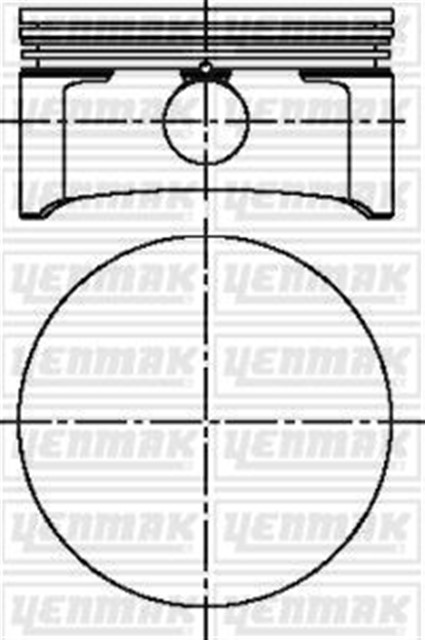 MOTOR PISTON SEGMAN STD ASTRA - CORSA - MERIVA - TIGRA - VECTRA - ZAFIRA 00 X1.8XE1/Z1.8XE/Z1.8XEL 80.5