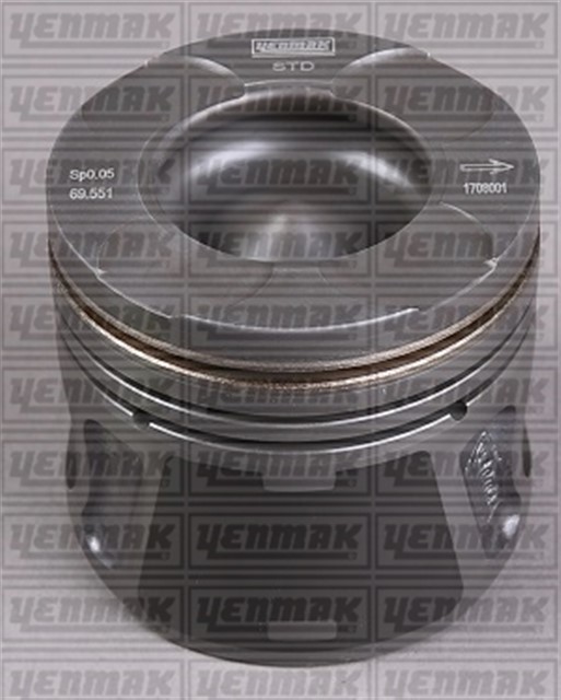 MOTOR PISTON SEGMAN DOBLO - FIORINO - LINEA - GRANDE PUNTO - ASTRA 1.3 CDTI 16V STD EURO5 69.60 MM