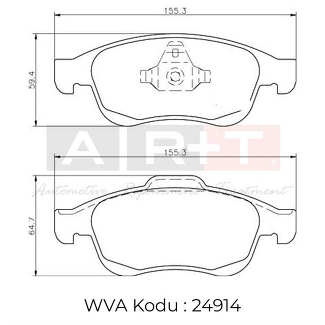 ON FREN BALATASI MEGANE III 09 SCENIC III 09 FLUENCE 10 DUSTER 10 LODGY 12 CAPTUR I 13 1.5 DCI 1.6 16V