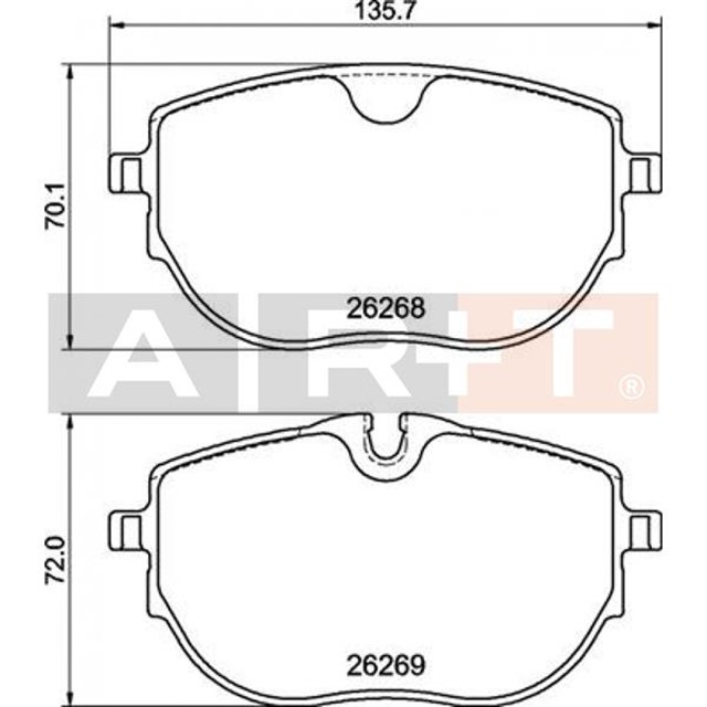 FREN BALATASI ON T6 - T7 15 - 