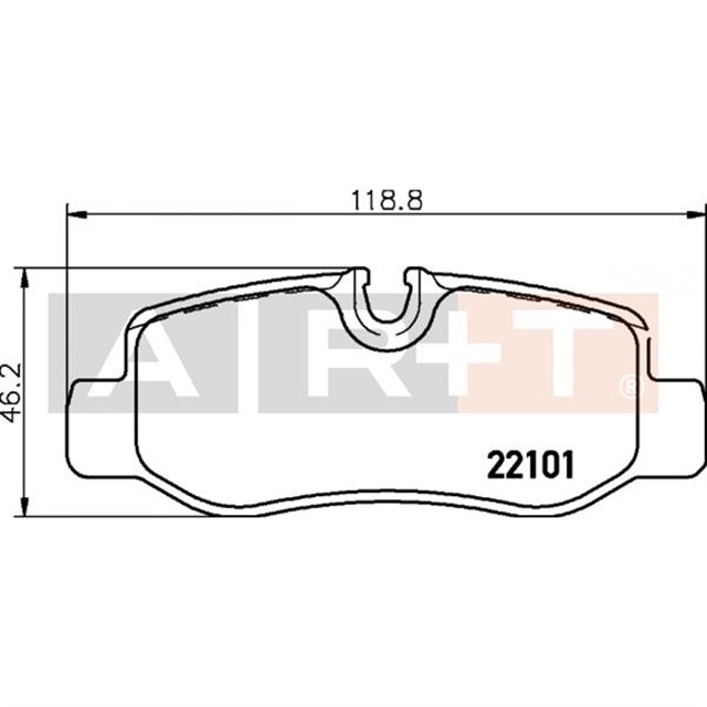 FREN BALATASI ARKA MERCEDES VITO W447 14