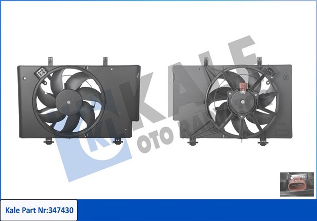 FAN MOTORU AC FIESTA VI 08 15 B MAX 12 1.4TDCI 1.5TDCI 1.6TDCI KLIMALI