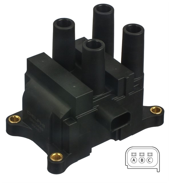 ATESLEME BOBINI FIESTA V - VI 01 11 FUSION 01 12 1.25 - 1.3 - 1.4 - 1.6TI FOCUS II C MAX 1.4 - 1.6TI VOLVO C30 06 12 S40 II 05 12 V50 05 12 1.6