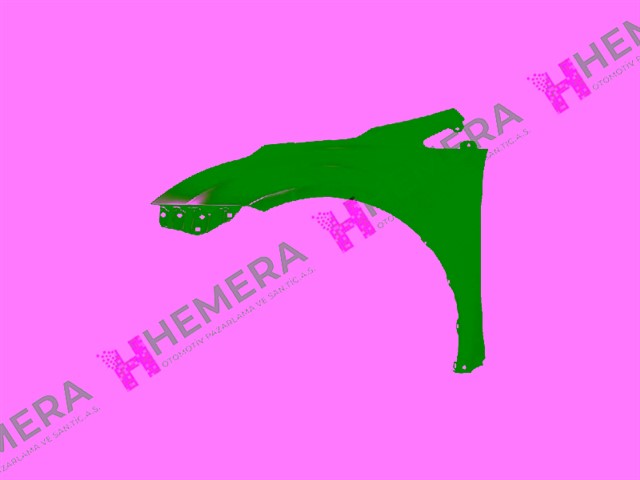 CAMURLUK ON SOL SAC SINYAL DELIKSIZ TOYOTA AVENSIS 2010