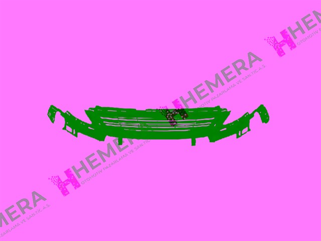 IZGARA PANJUR UST PEUGEOT 308 2014