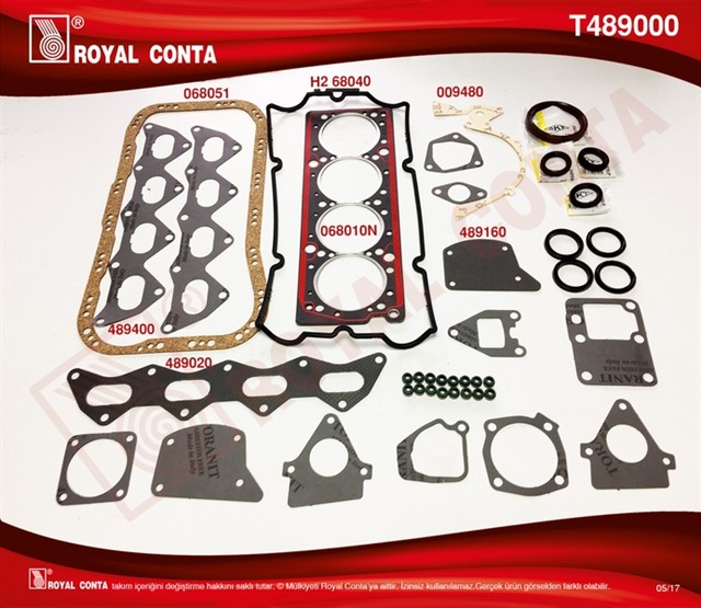 TAKIM CONTA SKC LI SUBAP LASTIKLI TMPR 2000 16V
