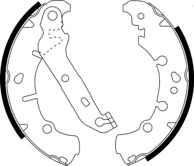 ARKA FREN BALATASI FIESTA V 01 08 FUSION 02 14 KA 1.6I 03 KAMPANALI