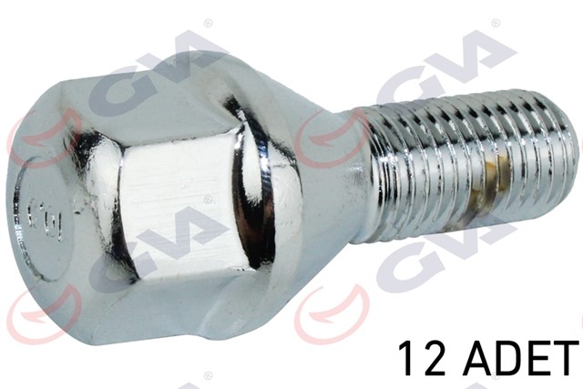 BIJON CIVATASI RENAULT 9 - 11 KROMAJLI PAKET 12