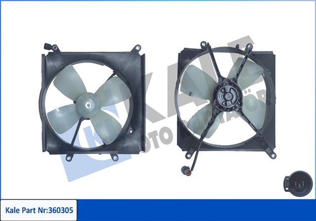 FAN GRUBU TOYOTA COROLLA E9 1.3 1.6 1.6I 1.6 4WD 87 - 95 - 12V