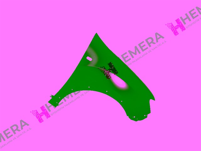 CAMURLUK ON SAG SAC SINYAL VE DODIK DELIKLI RENAULT SANDERO II 2013 - 2016