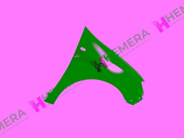 CAMURLUK ON SAG SAC SINYAL DELIKLI DACIA LOGAN 2013