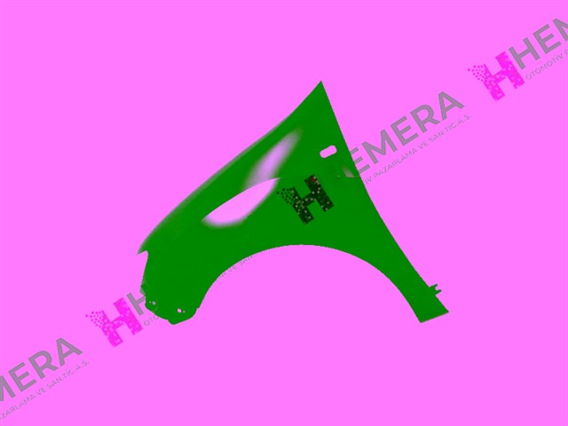 CAMURLUK ON SOL SAC SINYAL DELIKLI DACIA LOGAN 2013