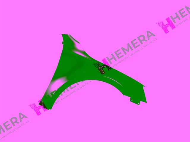 CAMURLUK ON SAG SAC SINYAL DELIKSIZ SKODA OCTAVIA 2018