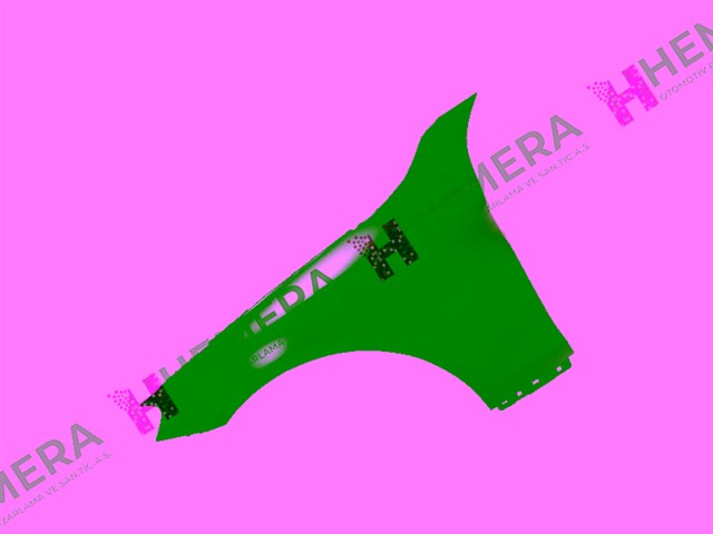 CAMURLUK ON SOL ALUMINYUM SINYAL DELIKSIZ MERCEDES S SERISI - W222 2014