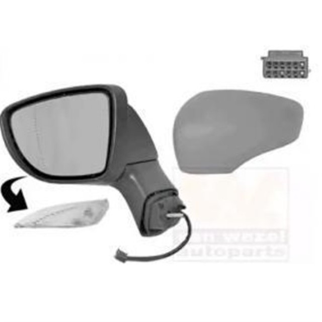 DIS DIKIZ AYNASI ELEKT KATL ISITMALI ASTARLI SINYALLI SOL CAPTUR 2013 - 