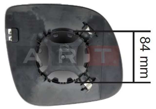 DIS DIKIZ AYNA CAMI ISITMALI ASFERIK SOL TRANSPORTER T6 - AMAROK T6 2015 - 2010 - 