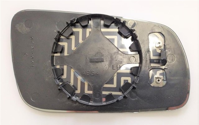 DIS DIKIZ AYNA CAMI ISITMALI BUYUK TIP ASFERIK KROM SOL PASSAT