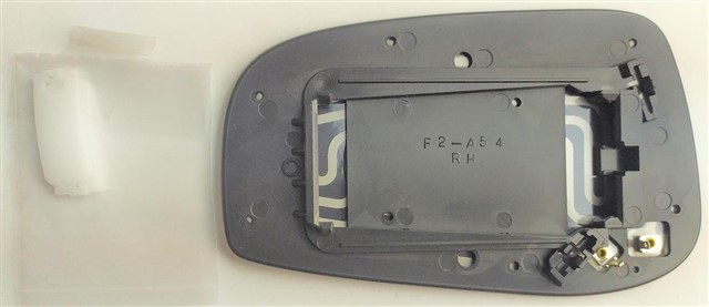 DIS DIKIZ AYNA CAMI ISITMALI SAG S60 - S80 04 - 06