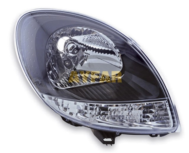 FAR SINYAL SOL SIYAH CERCEVELI KNG 08 - 09 MOTORLU