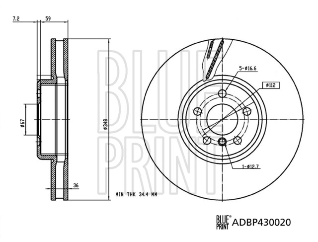 FREN DISKI ON SOL BMW G20 G22 G30 G32 G11 G12 G15 G16 G01 G02 G05 G07 Z4 IX I20 YUKSEK KARBONLU KAPLMALI