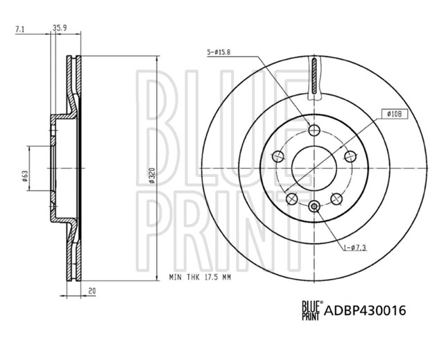 ARKA FREN DISKI S60 III 224 - S90 II 234 - V60 II - V90 II 235 - 236 - XC40 536 - XC60 II XC90 2014 DELIKLI