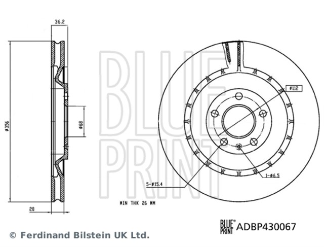 FREN DISKI MACAN 4 95B