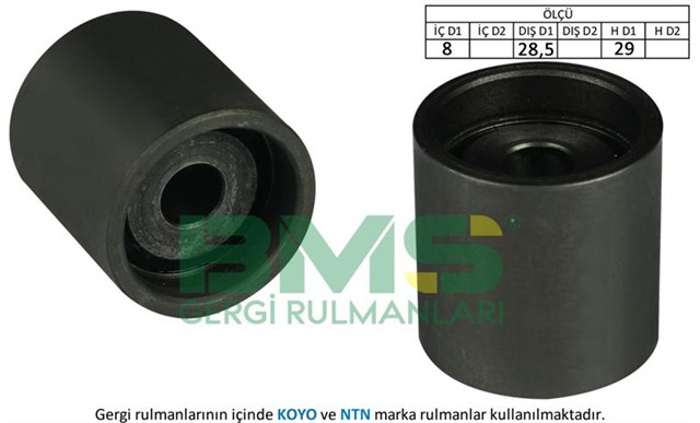 EKSANTRIK GERGI RULMANI PASSAT - GOLF6/7 - CADDY - CRAFTER - AMAROK - LEON 1.6 - 1.9 - 2.0 - 2.5 TDI AEB - BJK - CAY