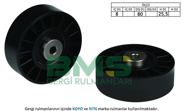 KAYIS GERGI RULMANI MERCEDES W124 S124 C124 W201 W202 W210 W461 W463 W638 B901 B904 . VW LT 28 - 35 - 46