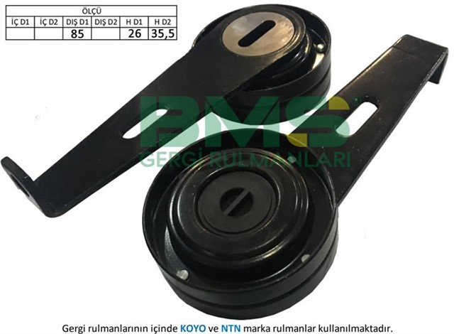 ALTERNATOR GERGI RULMANI BOXER - DUCATO - PARTNER - P306 - 405 - 406 - EXPERT - BERLINGO - JUMPER - JUMPY 1.9D - 1.9TD