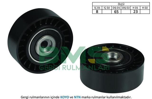 KAYIS GERGI RULMANI MERCEDES W168 W414