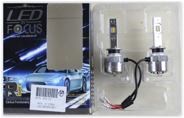 300 - 31 AMPUL 12V H1 LED XENON SET CREE LED/ORJ. TEK DEVRE