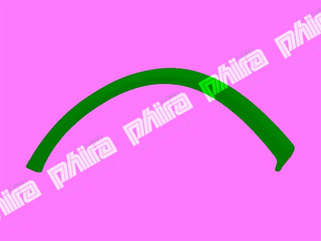 DODIK ON SOL CAMURLUK SIYAH OPEL CORSA B 1993