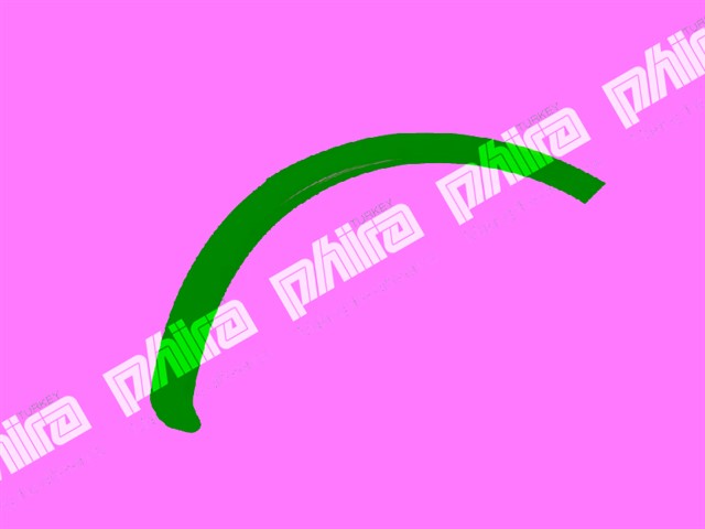 DODIK ON SAG CAMURLUK SIYAH OPEL CORSA C 2000 - 2006