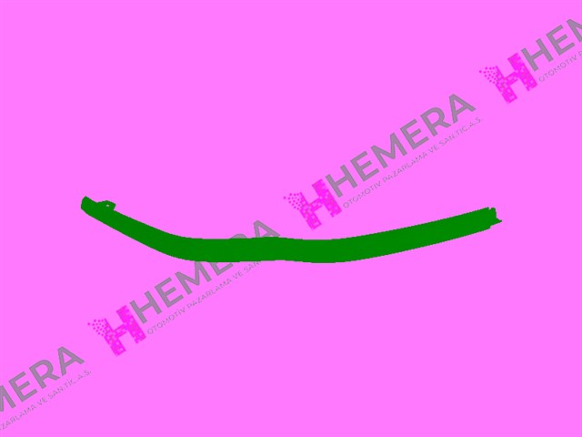 SPOYLER TAMPON ON SAG TOYOTA COROLLA 2005 - 2007