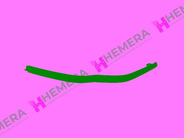 SPOYLER TAMPON ON SOL TOYOTA COROLLA 2005 - 2007