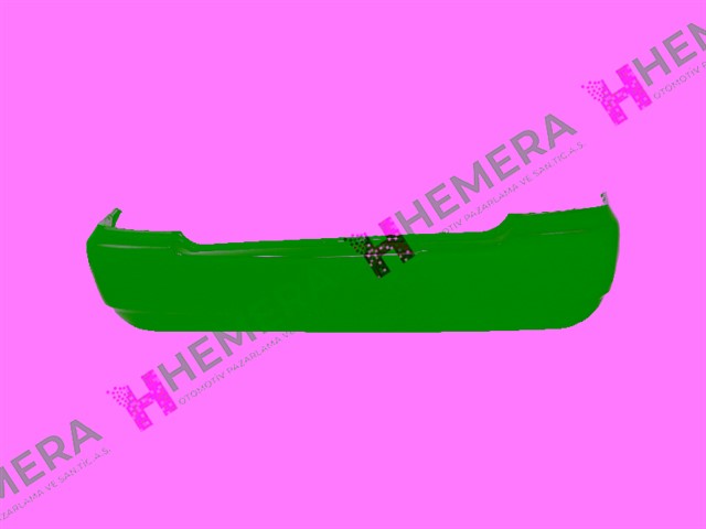 TAMPON ARKA SIYAH SENSORSUZ TOYOTA COROLLA 2004