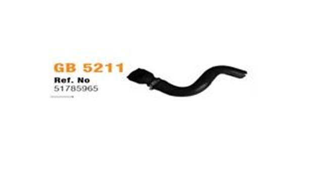 5211 RADYATOR UST HORTUMU GRANDE PUNTO 1.3 MJT