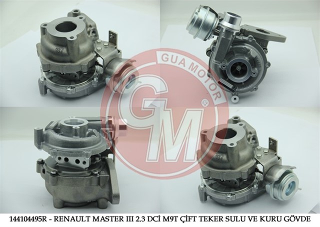 TURBO SARJ RENAULT MASTER III 10 OPEL MOVANO B 10 2.3DCI M9T