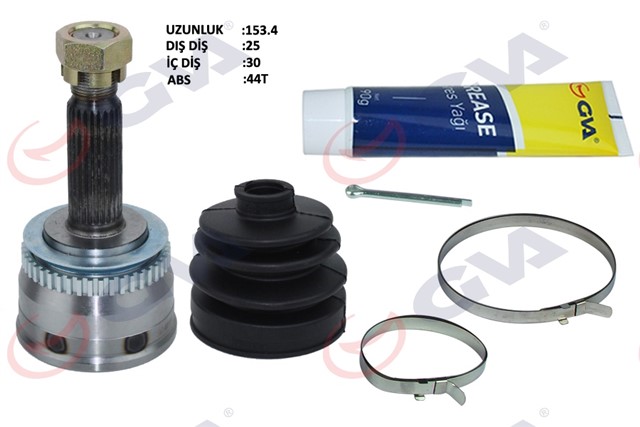 AKS KAFASI DIS ON ELANTRA 1.6I ABS LI 01 - 07 44DIS 25X30X50 156MM