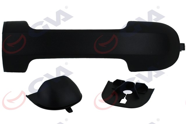 DIS KAPI KOLU KAPAKLI CIVATALI ON ARKA SAG SOL ANAHTAR DELIKSIZ BAGAJ KAPAGI TRANSIT CONNECT 02 - 13 SIYAH DESENLI